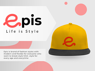 Epis logo apparel branding cap cloth design fashion graphic design logo vector