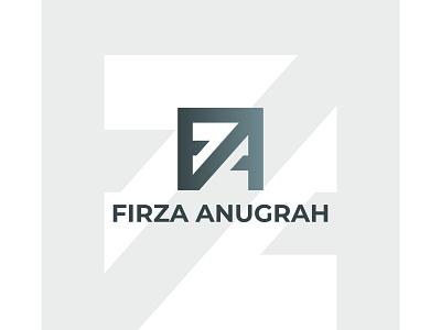 F+A monogram logo branding design graphic design icon logo logoname monogram simple typography vector