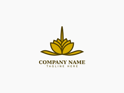 Flower Logo branding design graphic design icon logo typography vector