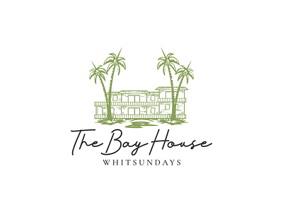 The Bay House Whitsundays Logo Design