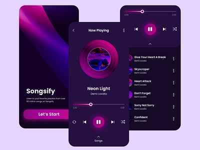 Songsify: Mobile Music App 🎵