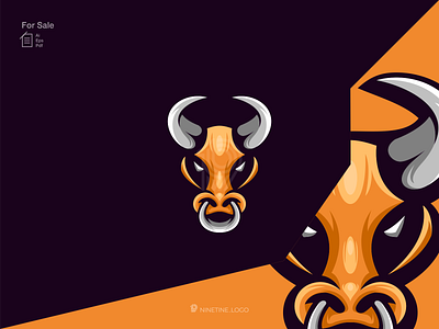 Bull logo 3d animal animation apparel branding bull company design esport graphic graphic design identity illustration logo logo creation modern motion graphics new sport ui