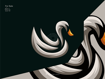Swan logo 3d animals animation apparel branding company design esport graphic design icon illustration initials logo modern motion graphics simple sport swan symbol ui