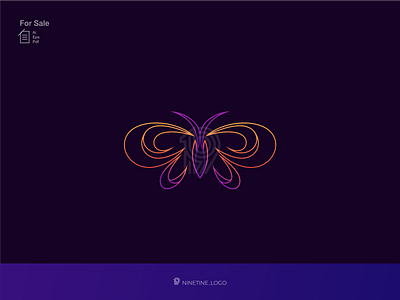 Butterfly logo 3d animation apparel branding butterfly color design esport graphic design identity illustration line logo mascot modern motion graphics printing simple symbol vector