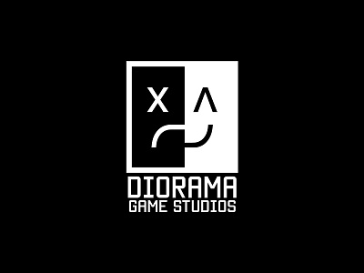 Diorama Game Studios Logo Concept branding design game game studios graphic design logo