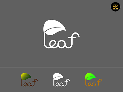 Modern Logo Design- Leaf branding creative logo design graphic design logo