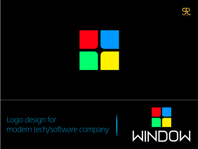Logo Design - Window brand logo branding business logo company logo creative logo design graphic design logo logos modern logo