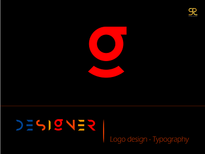 Modern Logo Typography - Designer brand logo branding business logo creative logo design graphic design illustration logo logos modern logo typography