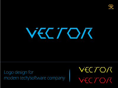 Modern Logo Typography - Vector brand logo branding business logo company logo creative logo design graphic design illustration logo logos modern logo software logo tech logo vector