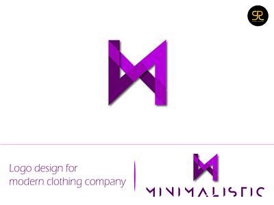 Modern Logo Typography - Minimalistic brand logo branding business logo company logo creative logo design graphic design illustration logo logos modern logo tech logo typography vector