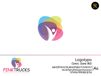 Logo Design - Pink Trucks brand logo branding business logo company logo creative logo design graphic design illustration logo logos vector