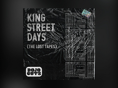 King Street Days album art black and white dojo cuts funk music photocopy record soul spotify