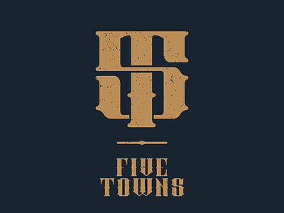 Five Towns five logo mark musician towns