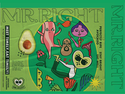 Branding and illustration - Mr.Right