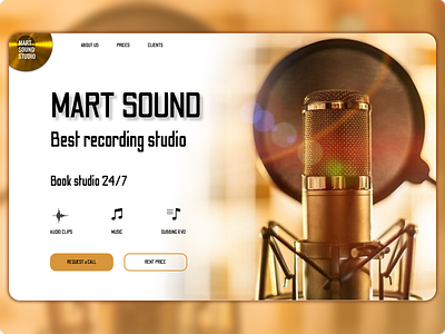 MartSound design hero image ui