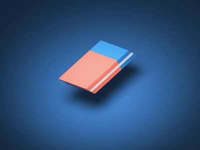 Eraser. 3d aftereffects animation art artwork c4d cg cinema4d daily design eraser illustration illustrator isometric logo loop photoshop redshift render ui