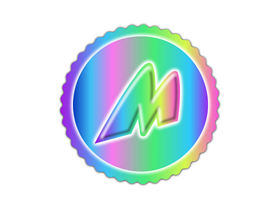 Mystical Badge graphic design