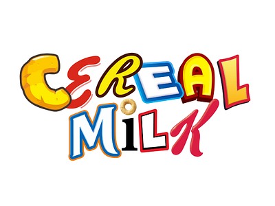 Cereal Milk graphic design logo design