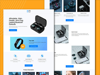 Ecommerce Product Landing Page