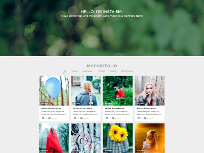 Free INSTAISM PSD Template by Lunar Theme on Dribbble