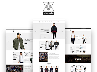 NEVEDA - Stylish PSD Template for Fashion Webshop