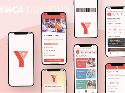 YMCA Robert Lee App Redesign app design figma prototype redesign ui ux