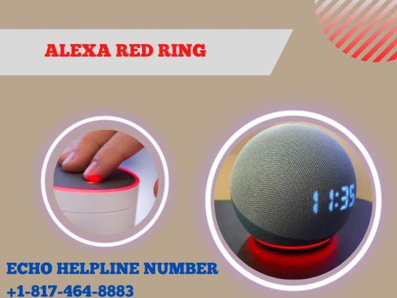 Echo Alexa Red Ring Flashing Problem Get fix it by Johnwilliam12 on