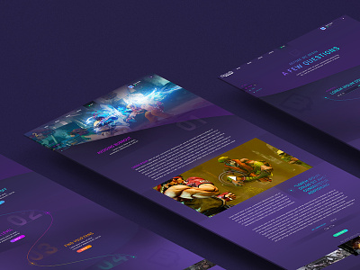 TWITCH - Website Concept concept design digital digital design gaming twitch website