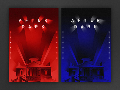 After Dark - Poster Concept design events illustration poster