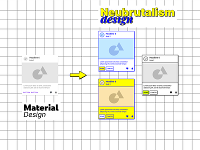 Neubrutalism Design design trend neubrutalism neubrutalism design neubrutalism design trend product design trend ui design trend uiux ux design trend