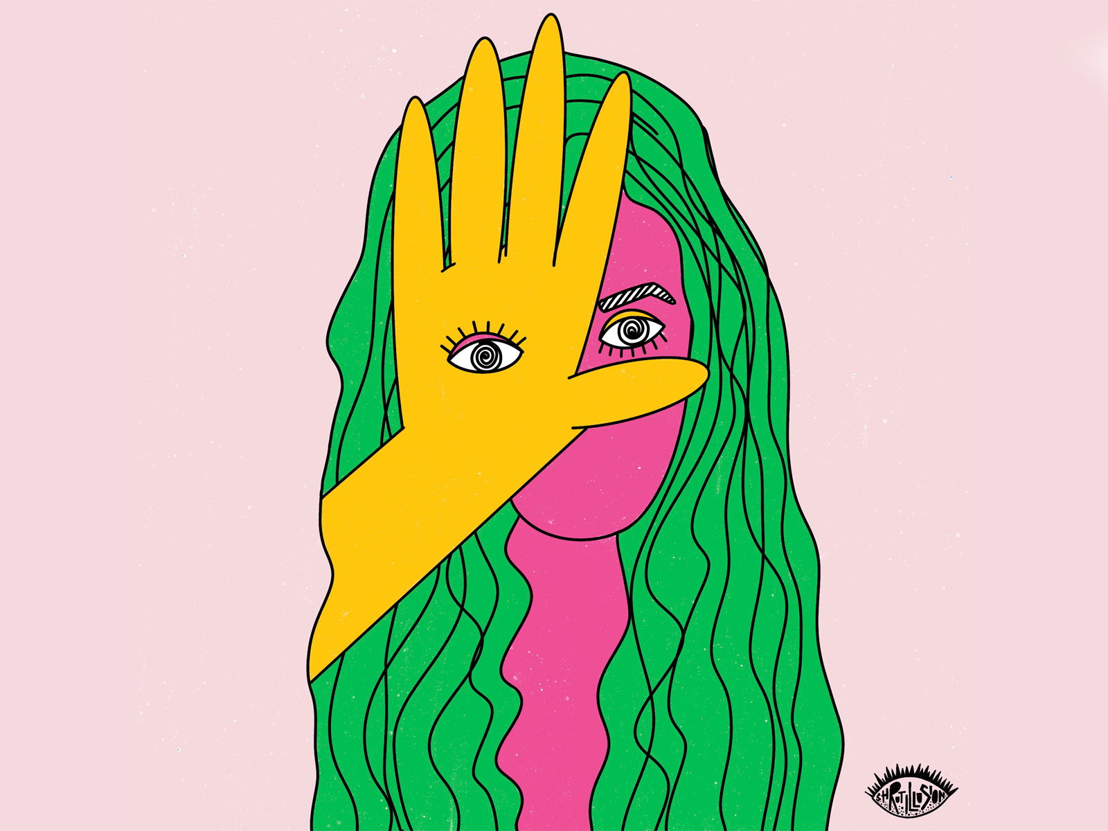 Sanity- Self portrait by Shruti Singh on Dribbble