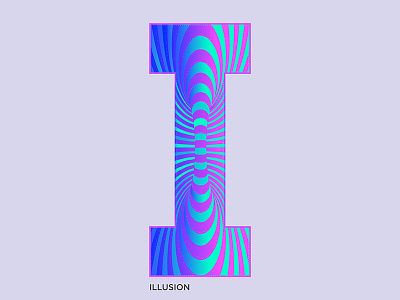 I - Illusion 36daysoftype i abstract alphabets design graphic illusion illustration shrutillusion type typography vector