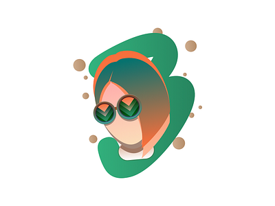 Avatar avatar character icon portrait profile sketch vector