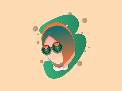 Avatar avatar character icon portrait profile sketch vector