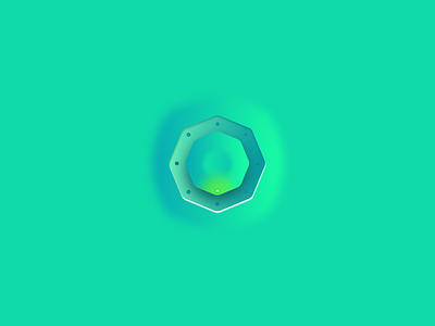 green button