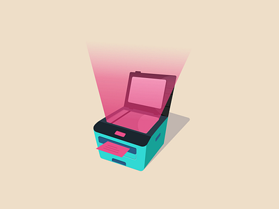 printer printer sketch vector