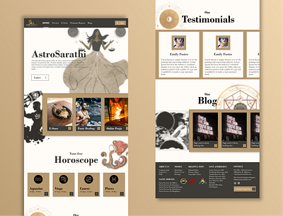 Astrological Website UI Design concept appdesign astrologicaldesign astrologicalui astrologicalwebsite astrologicalwebui astrology astrologyillustration astrologywebsite darktheme design freelancer illustration lighttheme ui uidesign uiux webdesign websitedesign websiteui webui