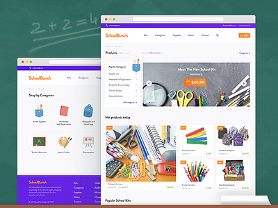SchoolBunch – School supplies e-commerce categories ecommerce kids products school school bunch school kit school supplies shipping supplies usa