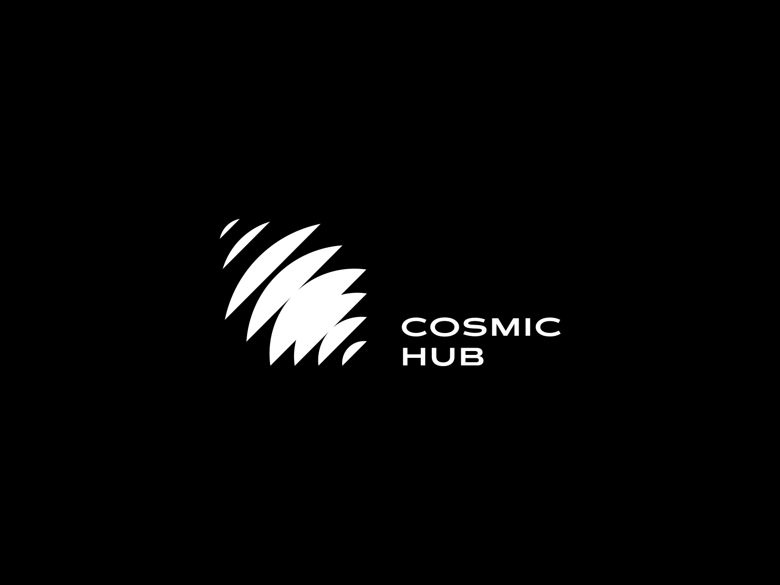 CIC HUB's logos adobe clean cosmic design dogz grid hub logo logo design shape tech typography vector
