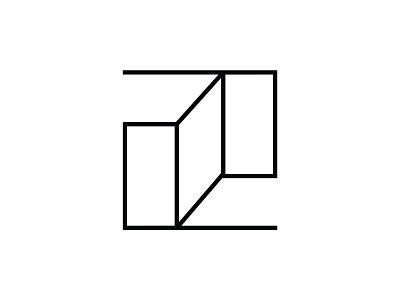 Przedpokój Logo clean design linear logo sygnet vector
