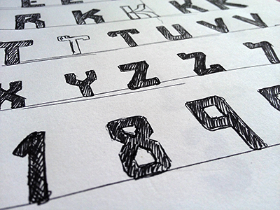 Typeface sketches lettering sketch typeface