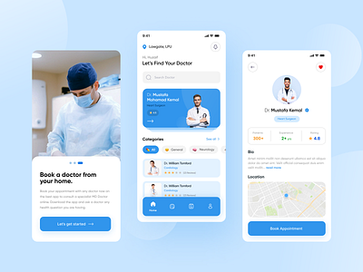 Doctor app UI