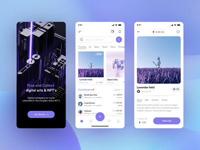 NFT Marketplace - Mobile App