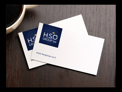 H.S.O Group branding buisness cards design graphic design identity logo