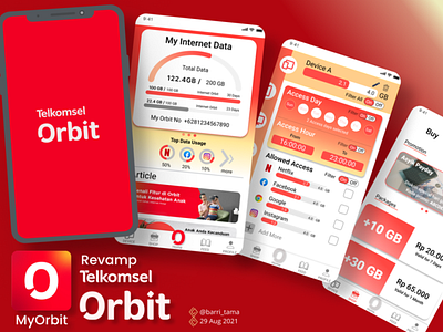 Case of Revamping MyOrbit, Home Internet Solution App