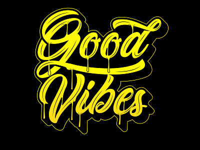 Good vibes calligraphy design calligraphy desiner good vibes graphics desginer logo desgin t shirt design t shirt designer typography typography design typography designer typography logo typography t shirt design