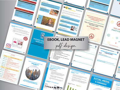 Custom layout of ebook, workbook or lead magnets