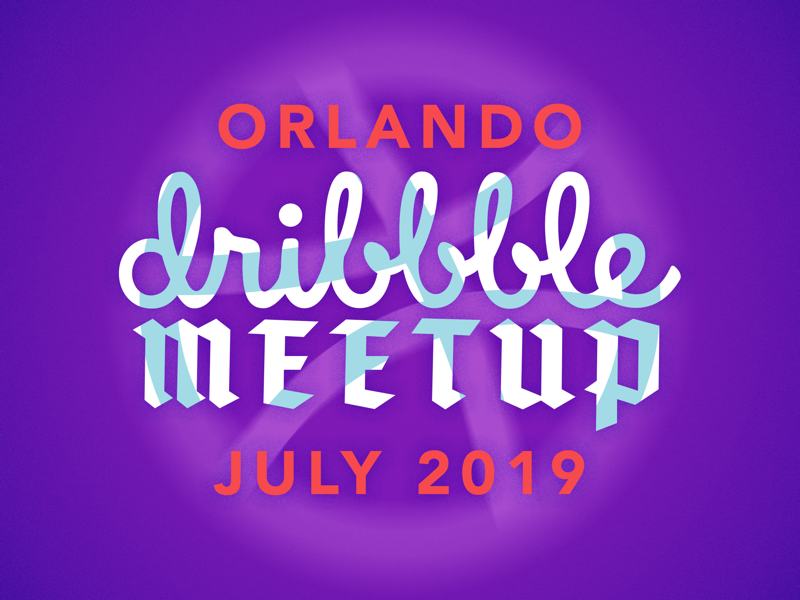 Orlando Meetup art by Alison Murphy on Dribbble