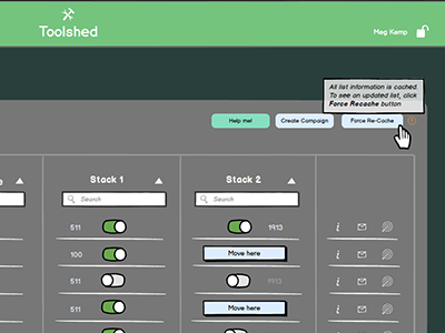 Mockup - List Move Tool mockups