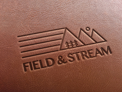 Field & Stream Logo branding design logo